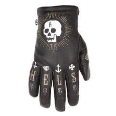 Gants helstons hiver skull