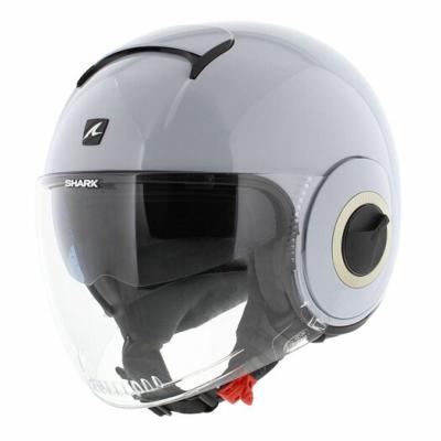 Casque Shark nano blank gris