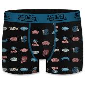 Boxer Von Dutch AOP bleu 
