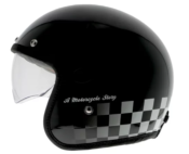 Casque Helstons jet course noir