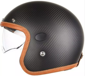 Casque Helstons jet carbon mat