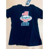 T-shirt Guns Bleu King Of The Race
