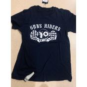 T-shirt Guns Bleu Guns Riders 
