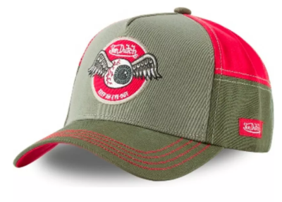 Casquette Von dutch Avin vert